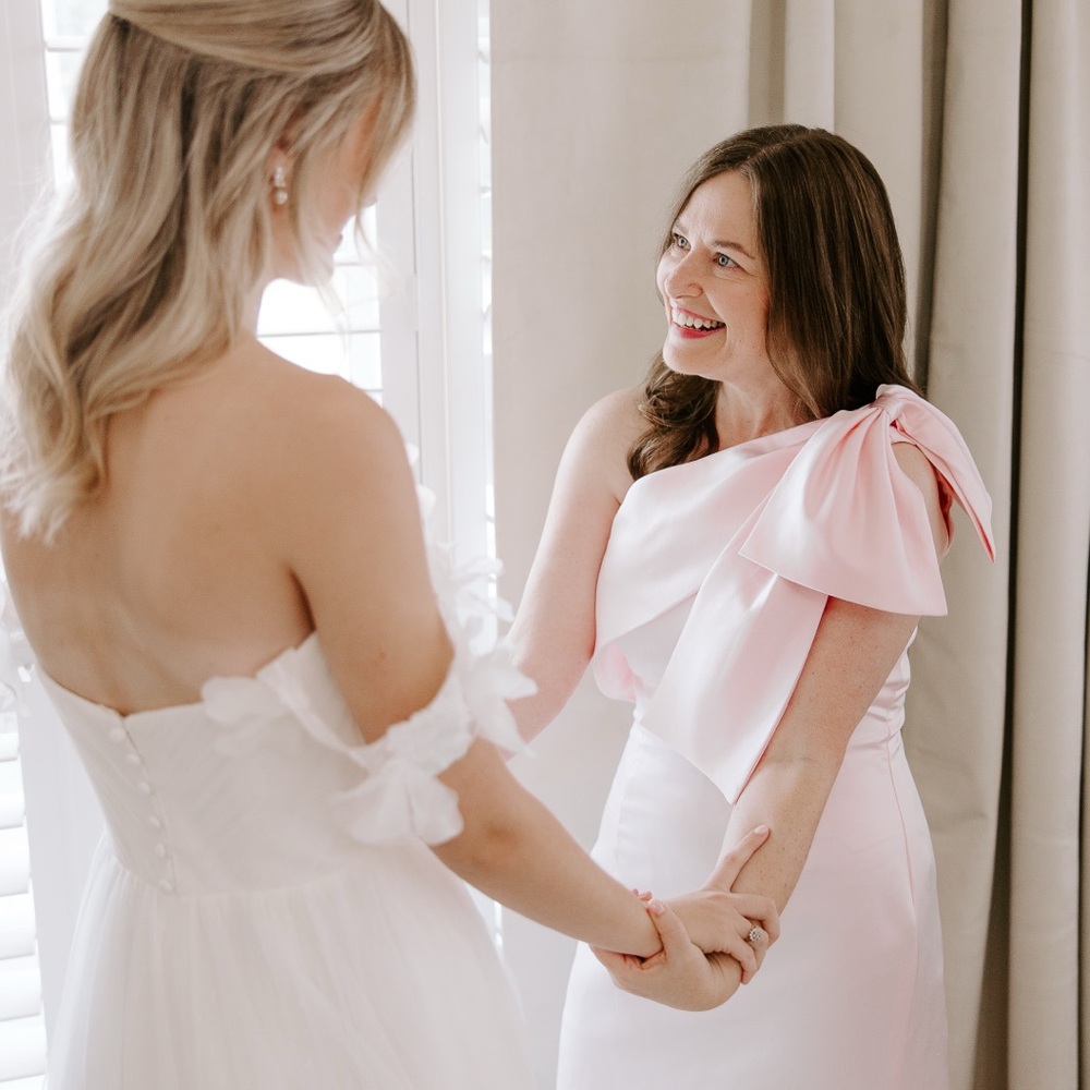 Elegant Pink One-Shoulder Dress